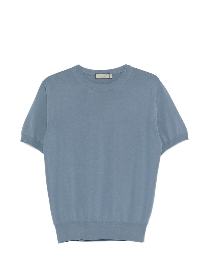 short-sleeve knitted T-shirt 1