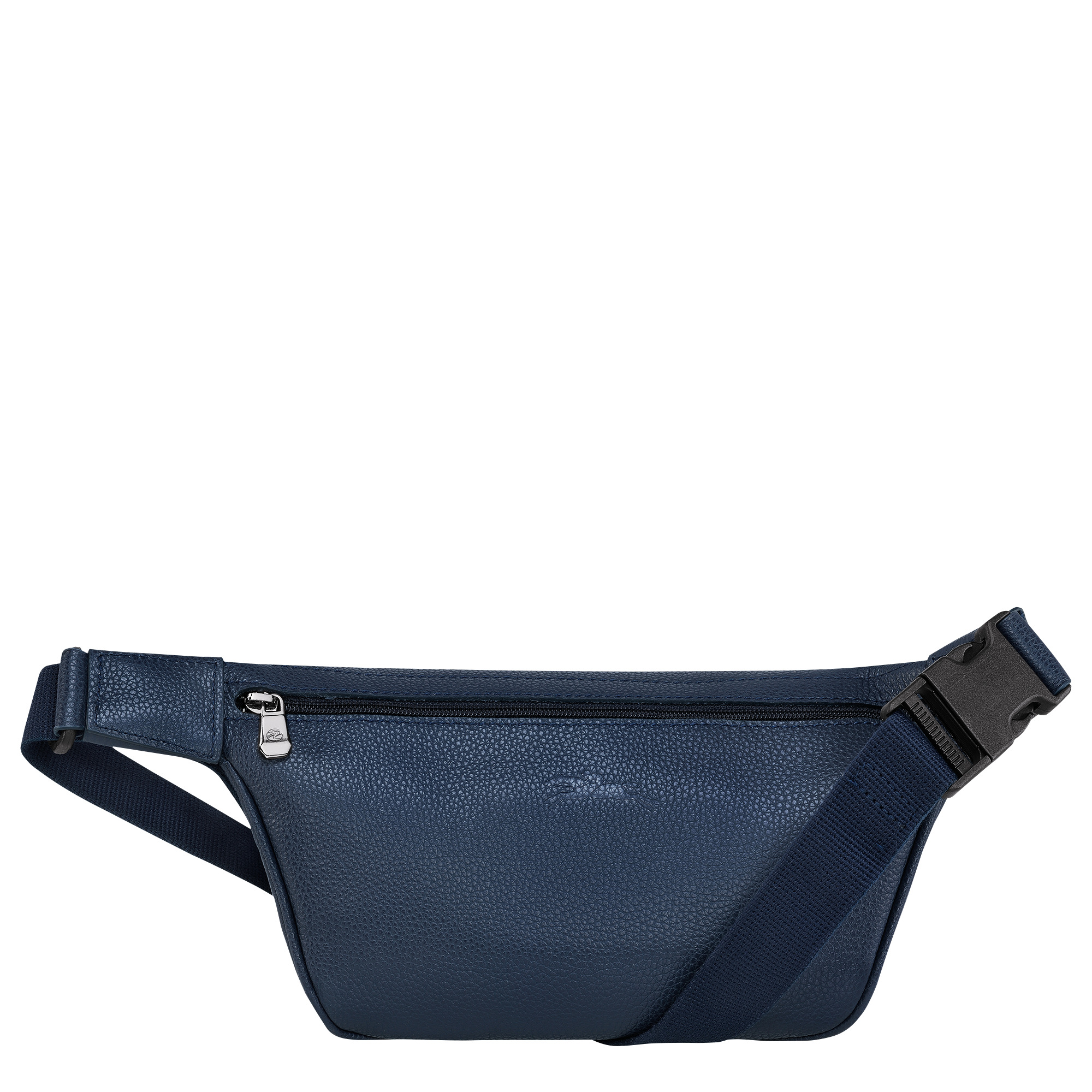 Le Foulonné Belt bag Navy - Leather - 4