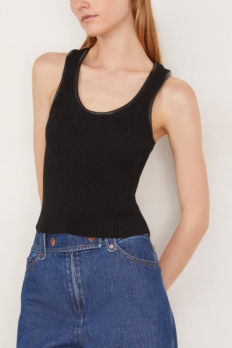 Cobain Tank Top in Black 3