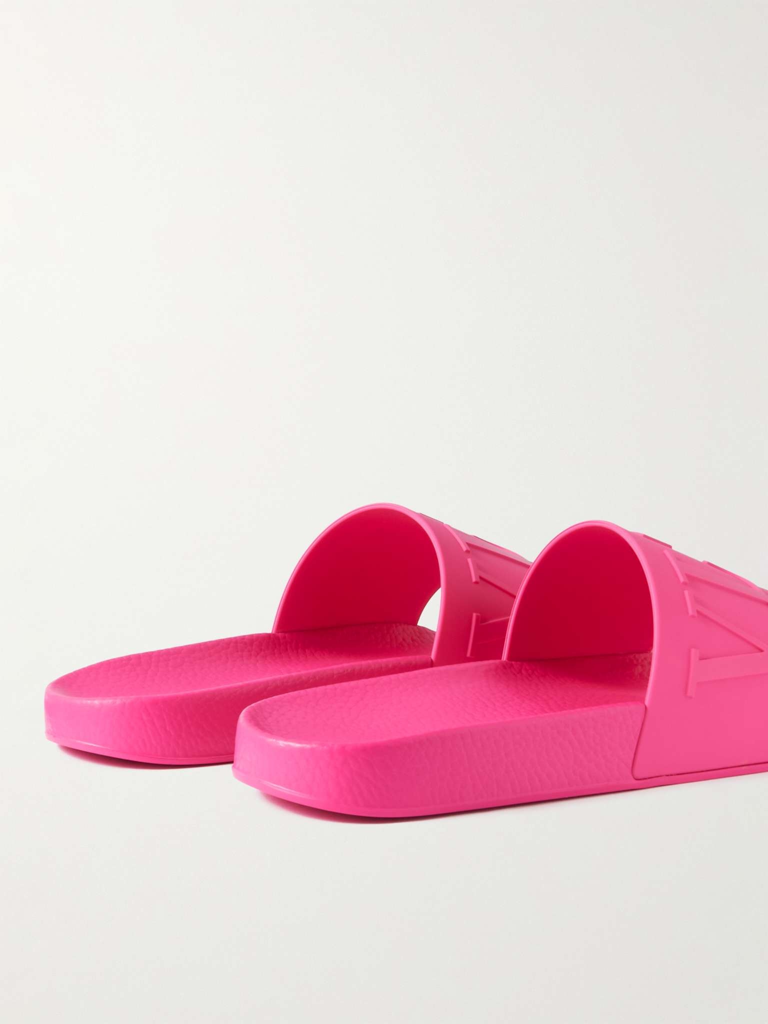 Valentino Garavani Logo-Embossed Rubber Slides - 4