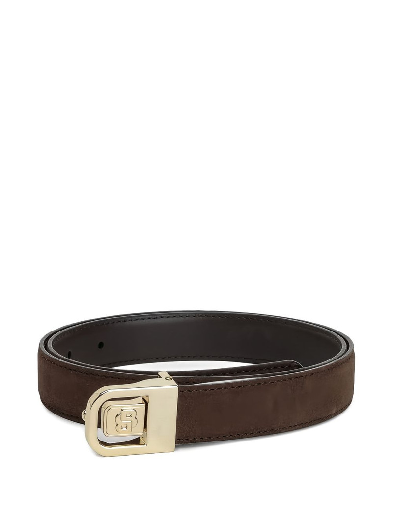 BOSS logo-detail buckle belt outlook