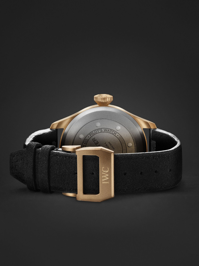 Big Pilot's 43 MR PORTER Edition 1 Limited-Edition Automatic 43mm Bronze and Alcantara Watch, Ref. N 5