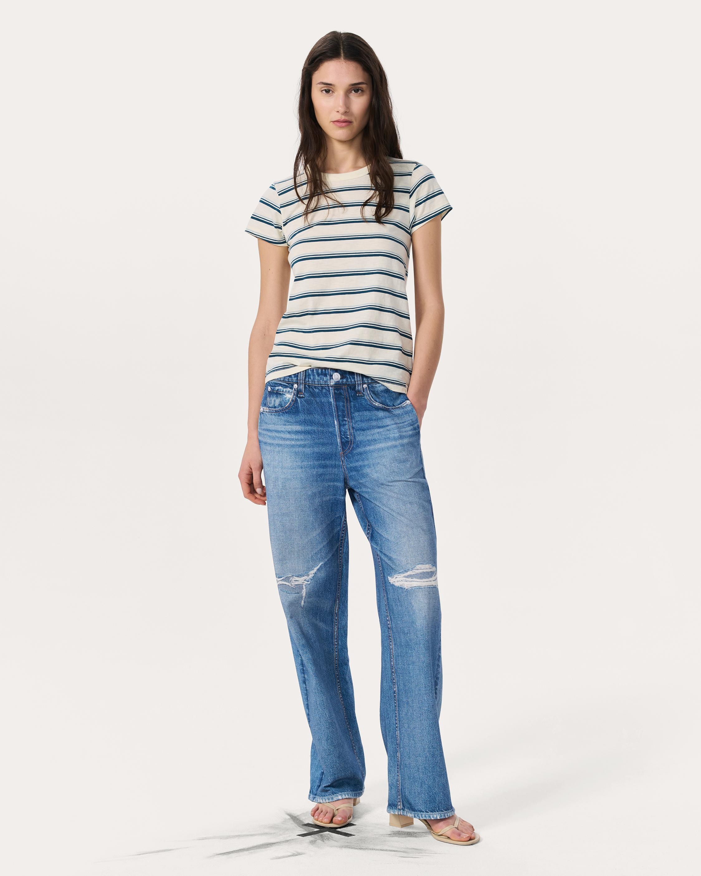 The Slub Striped Tee - 3