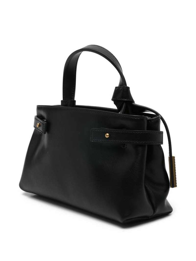 knot detail handle tote bag 3