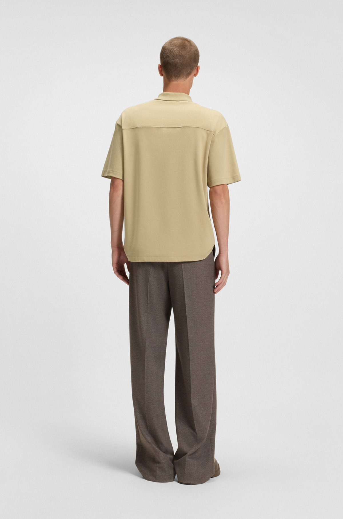 POLO SHIRT WITH ZIP PLACKET - 5