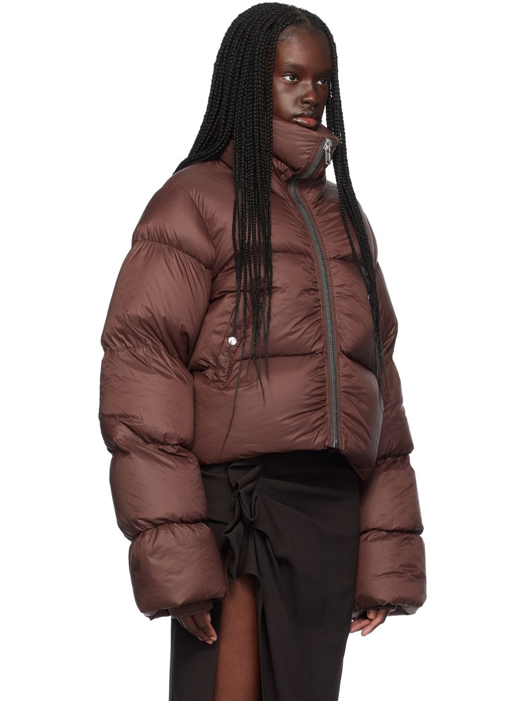 Brown Porterville Turtle Down Jacket - 2