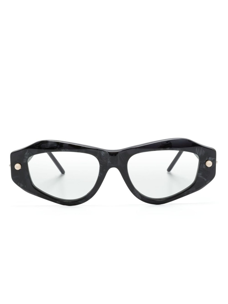 P15 rectangle-frame sunglasses 1