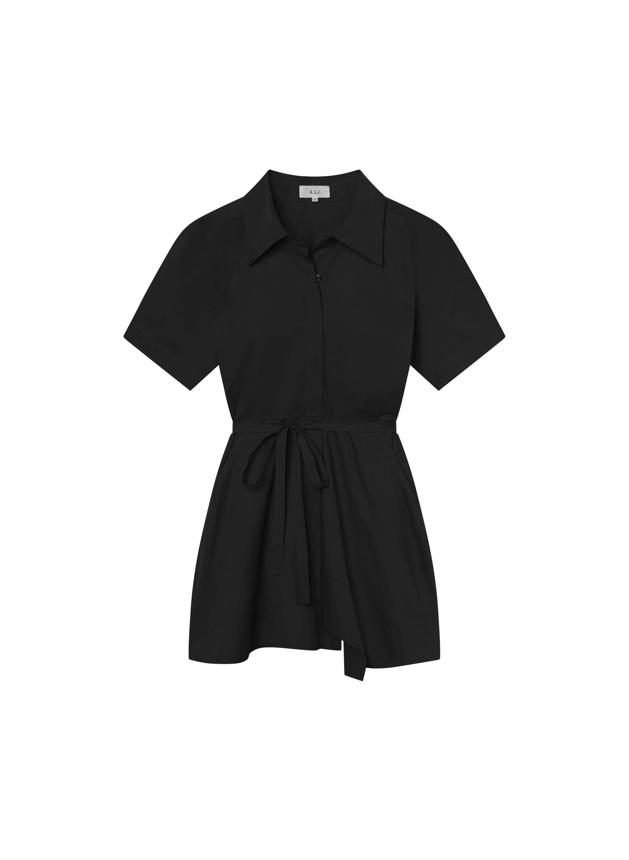 Julie Cotton Mini Shirtdress - 1