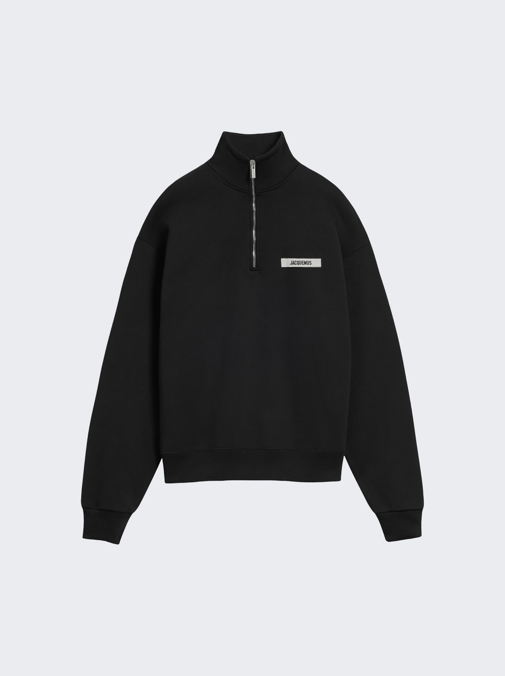 Gros Grain Sweatshirt Black - 1