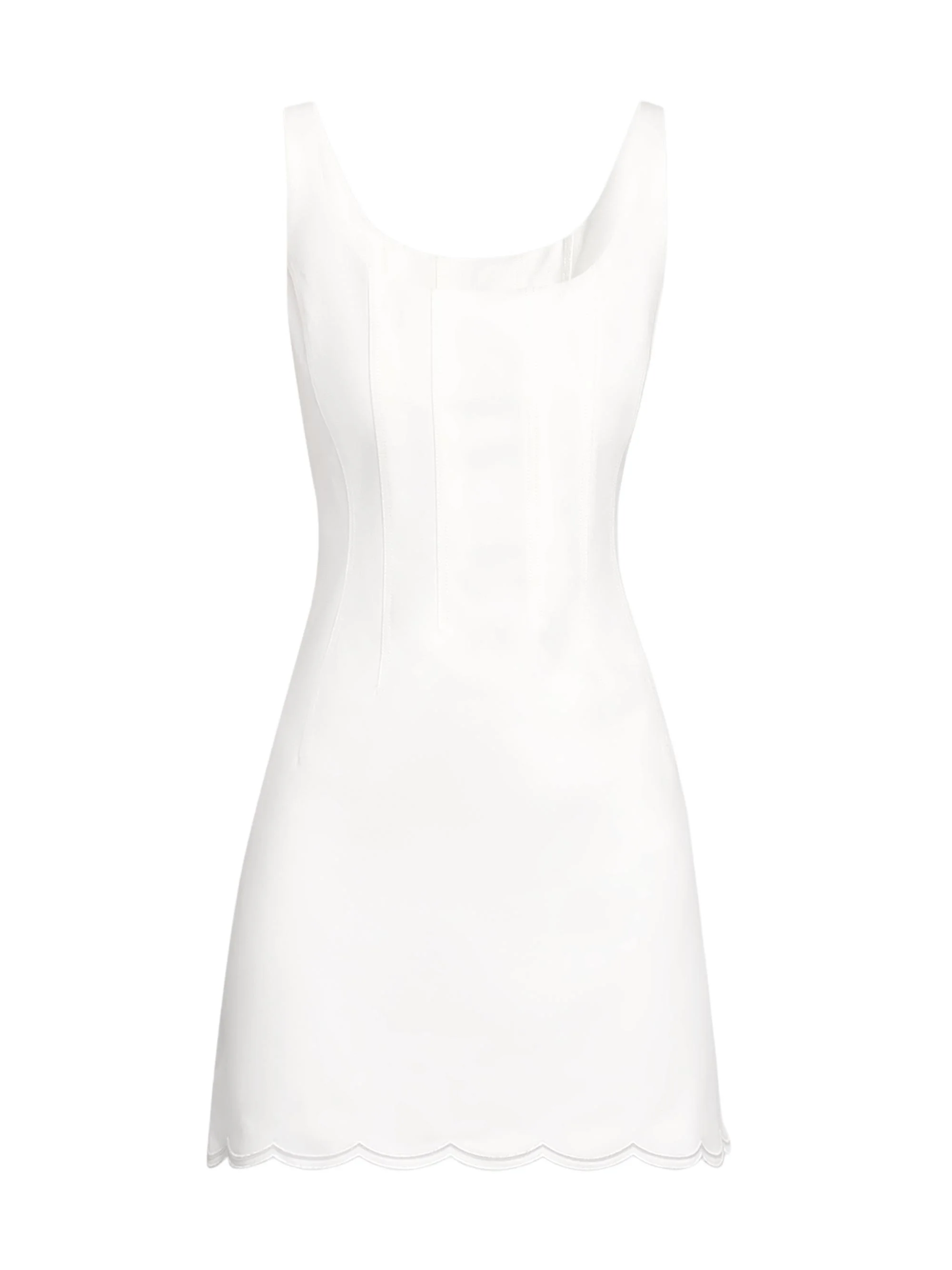 Women's Adriana Embroidered Minidress - Ivory - 1