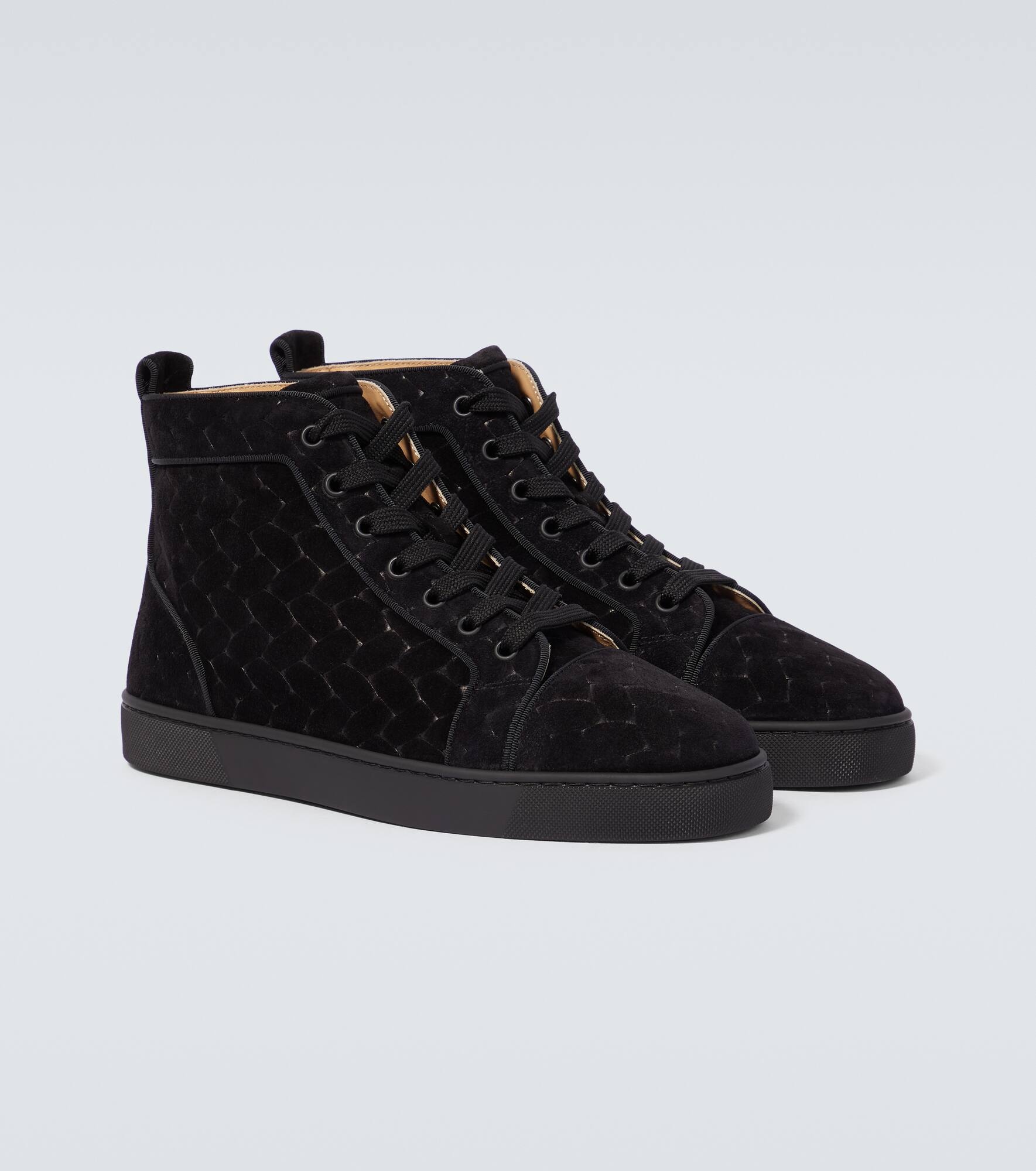 Louis suede high-top sneakers - 5