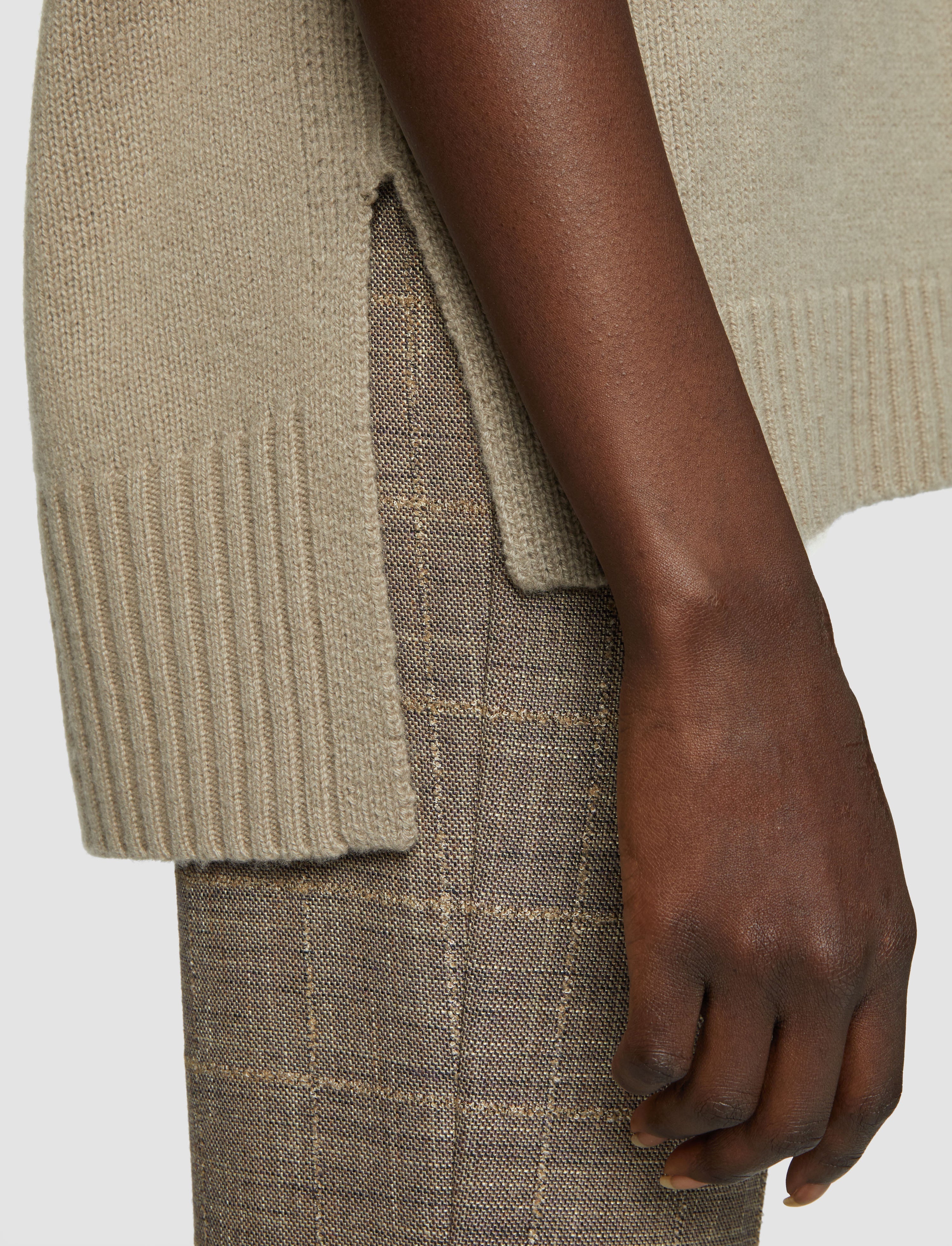 Open Cashmere Vest - 5