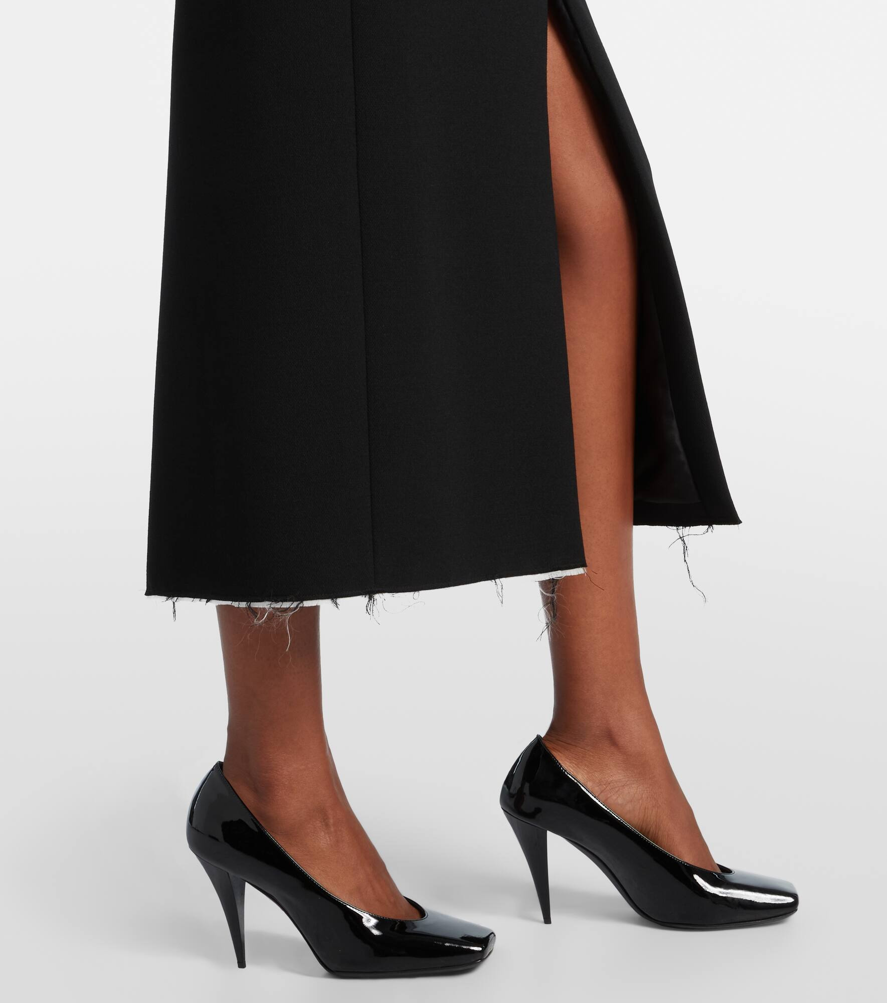 New Fury wool-blend bustier dress - 5