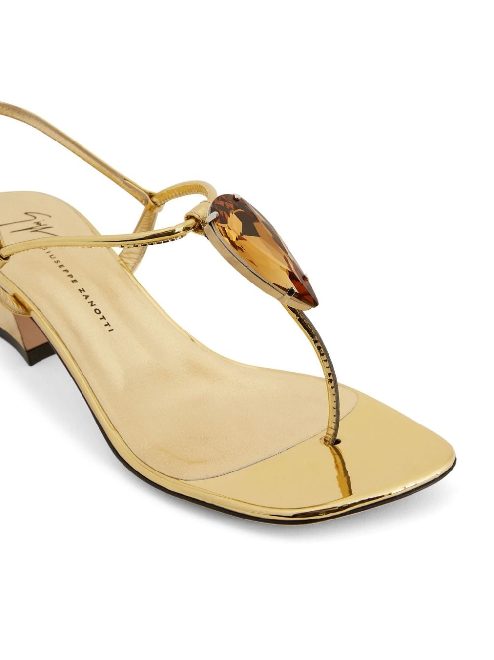 Anthonia 45mm rhinestone-embellished thong sandals - 4