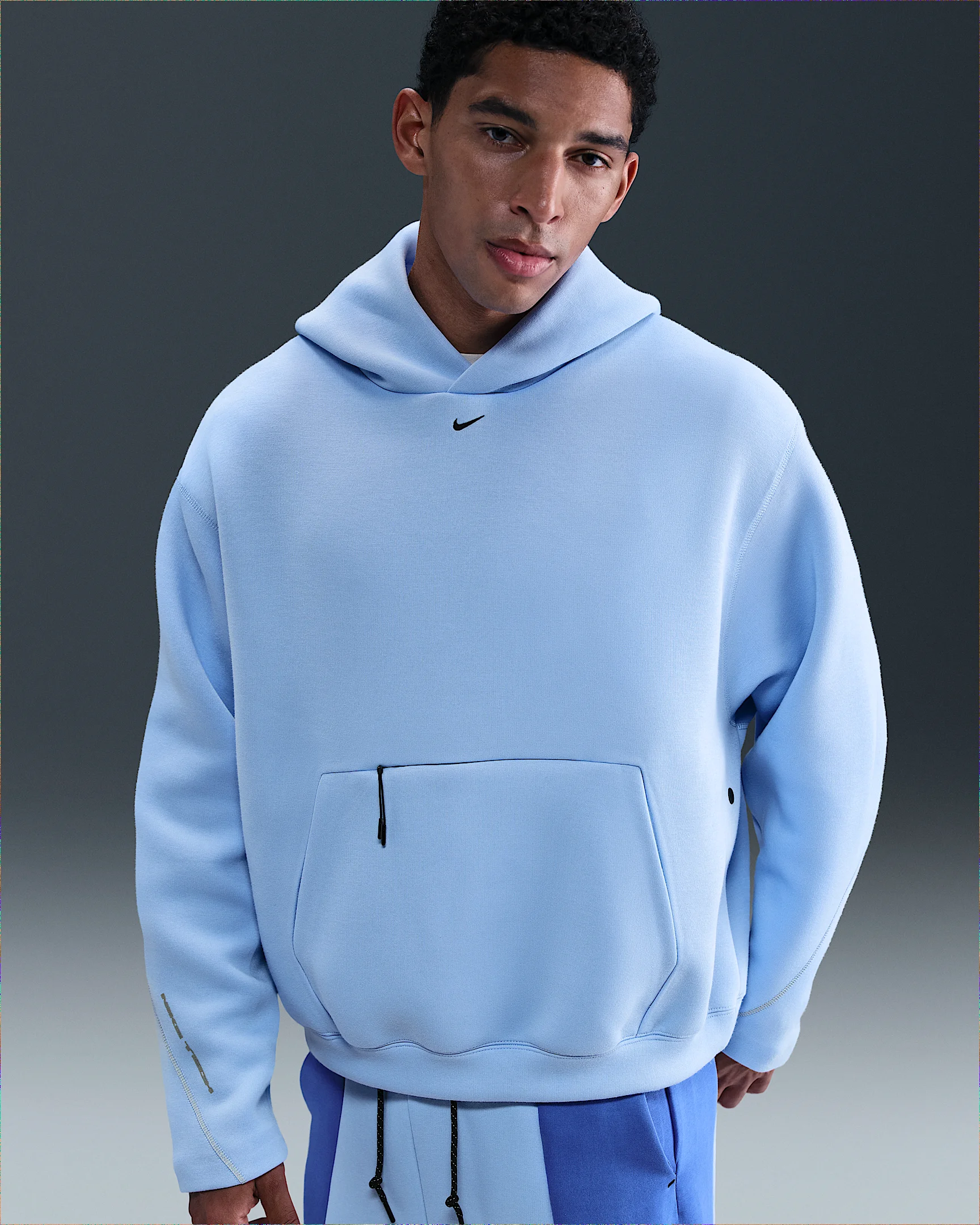 Nike Tech Men's Fleece Oversized Hoodie - 1