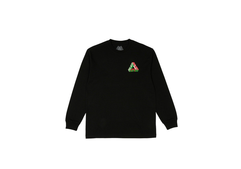 PALACE P-3D LONGSLEEVE BLACK outlook