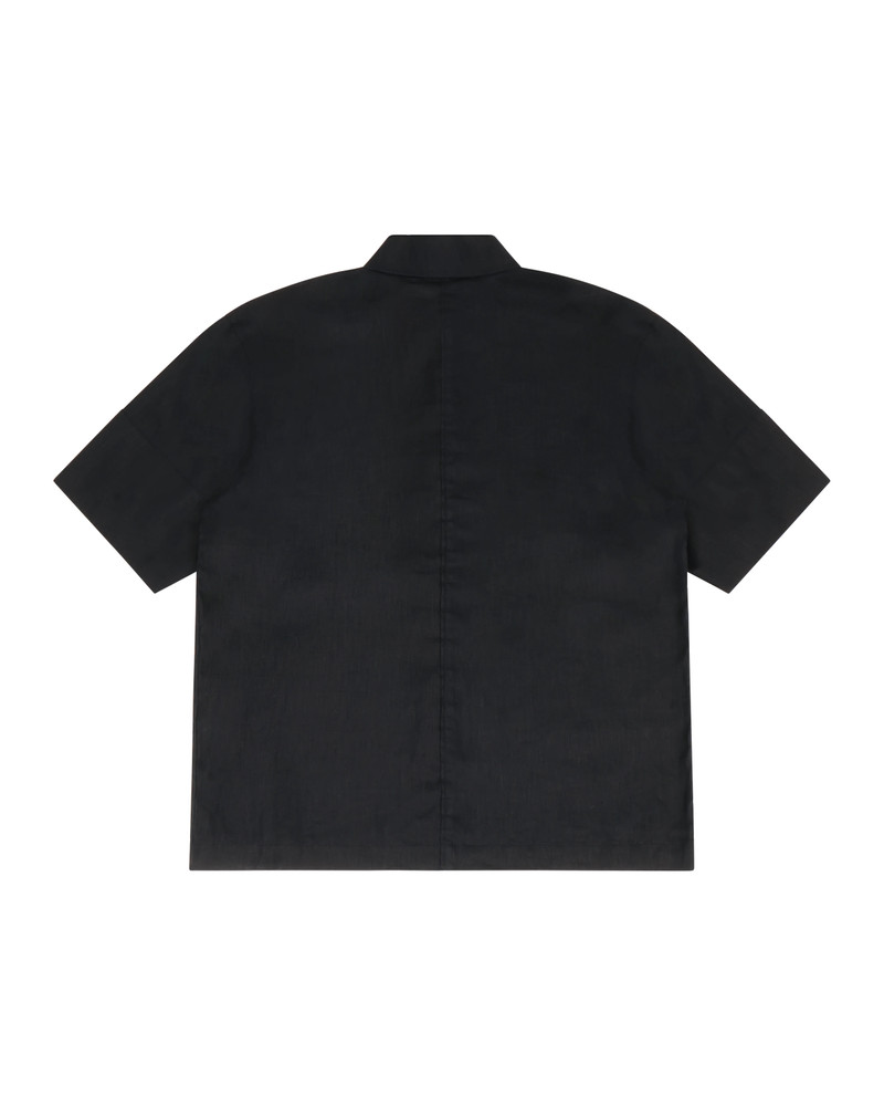OJAI SHIRT BLACK LINEN 5