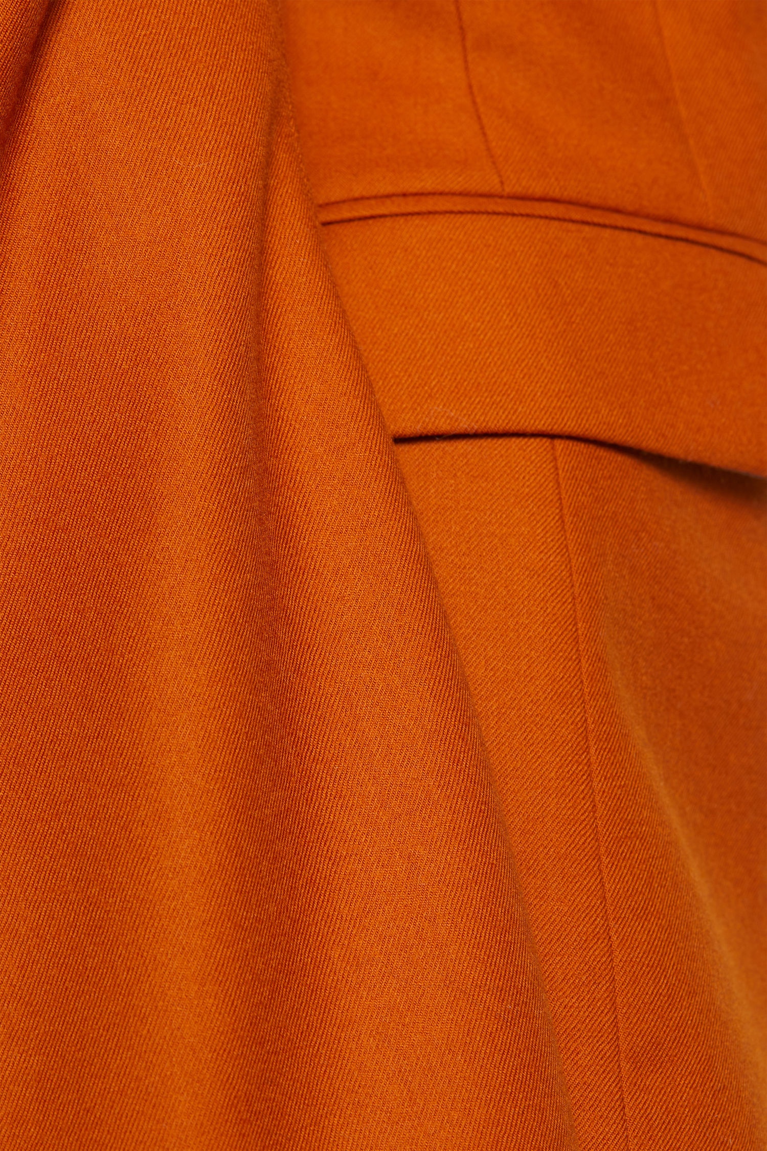 Puff-sleeve suit jacket saffron orange - 7