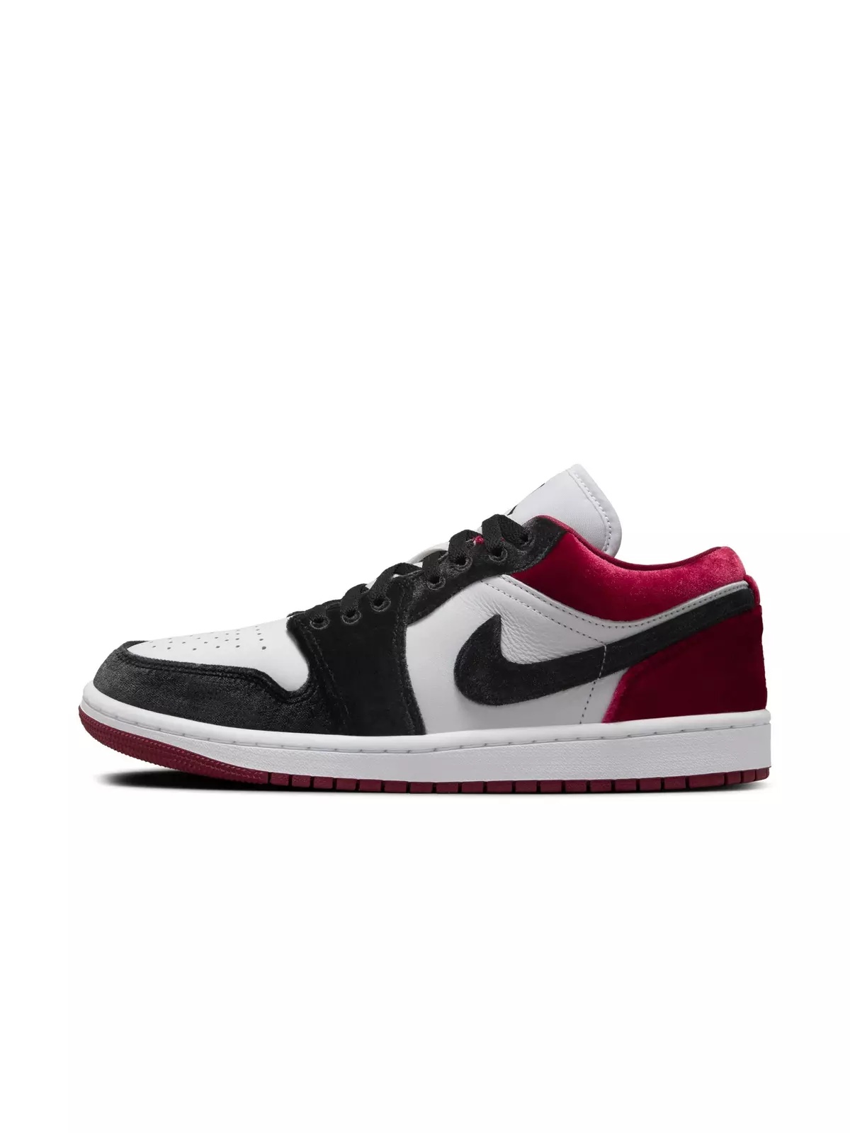 1 Low SE "Black/White/Team Red" Women's Shoe - 3