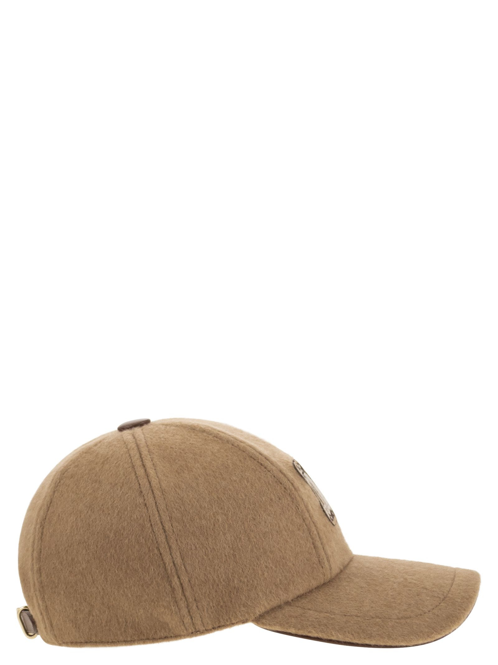 Maxmara Women Fedora - Camel Baseball Cap - 3