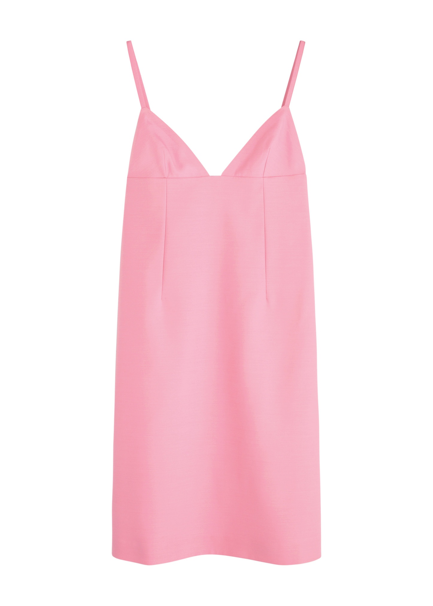 JACQUEMUS La Robe Camison wool-blend slip dress