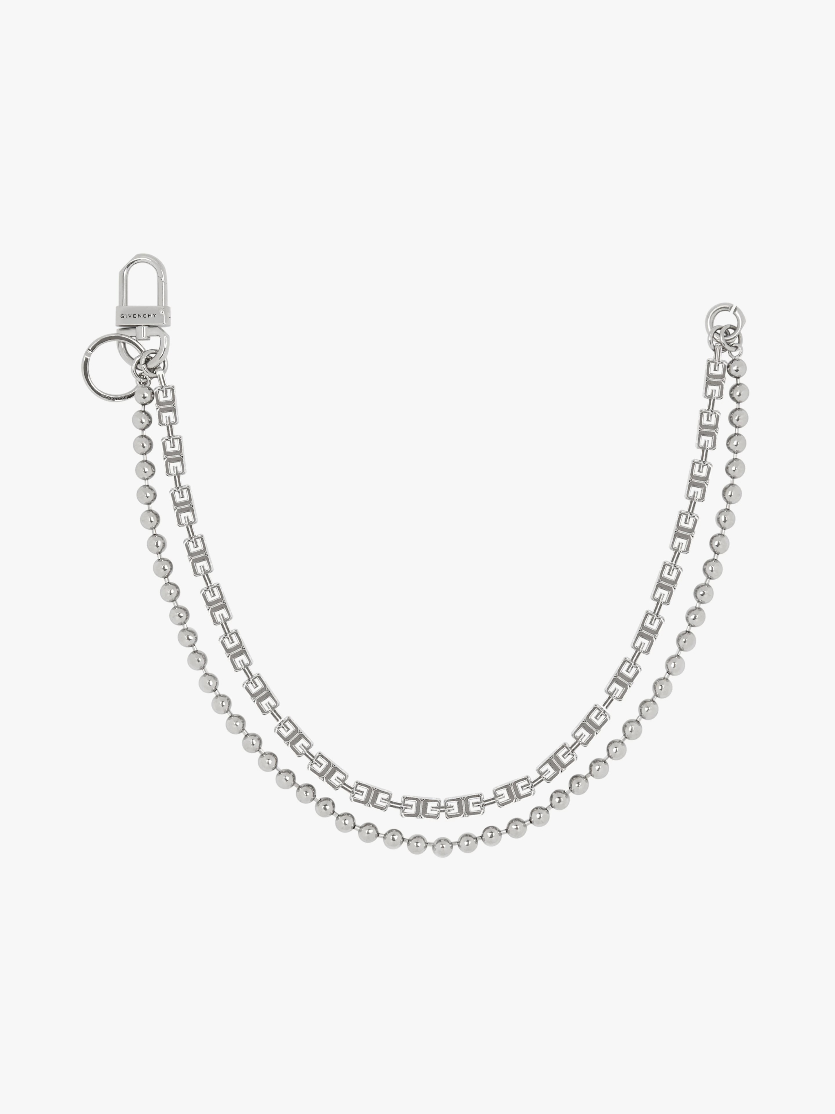 G CUBE CHAIN CHARM IN METAL - 1