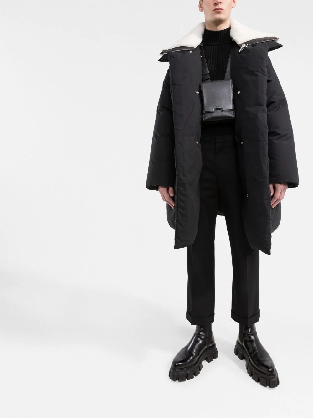 quilted puffer coat - 2