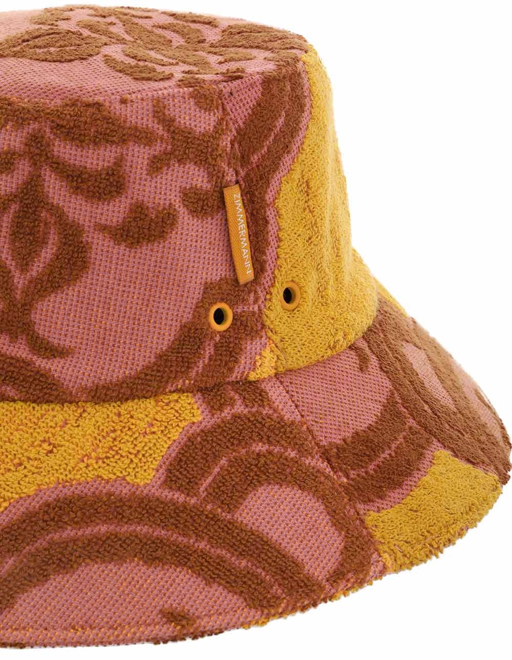 JACQUARD TOWEL BUCKET HAT - 5