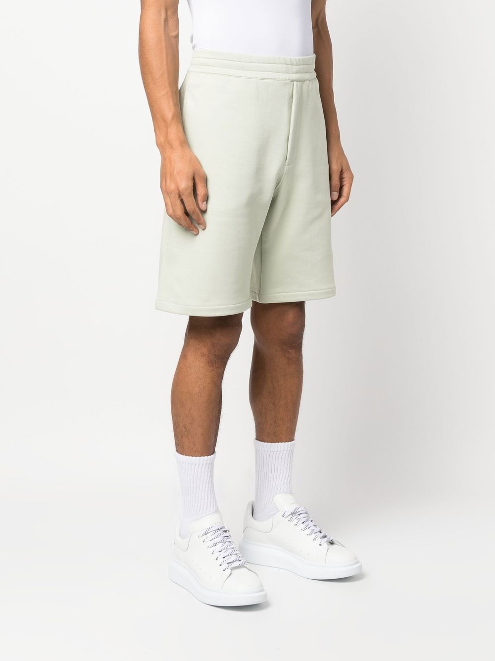 embroidered-logo bermuda shorts - 3