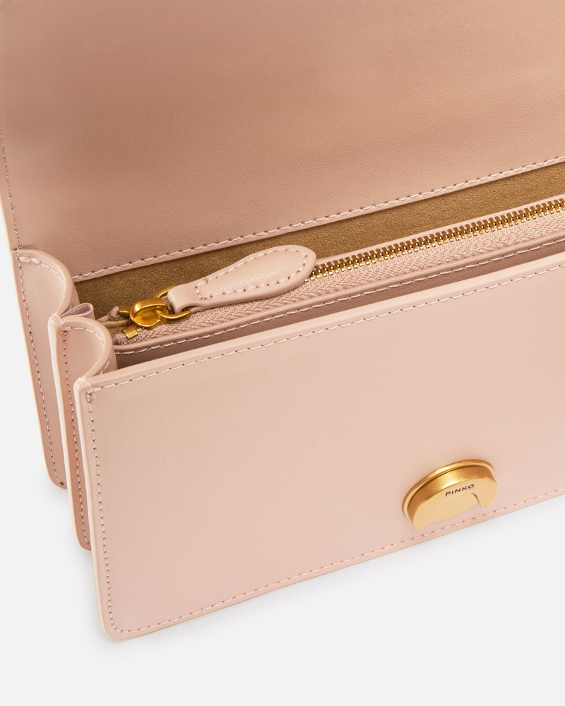 SMALL SHOULDER BAG LOVE BAG ONE SIMPLY IN LEATHER 4