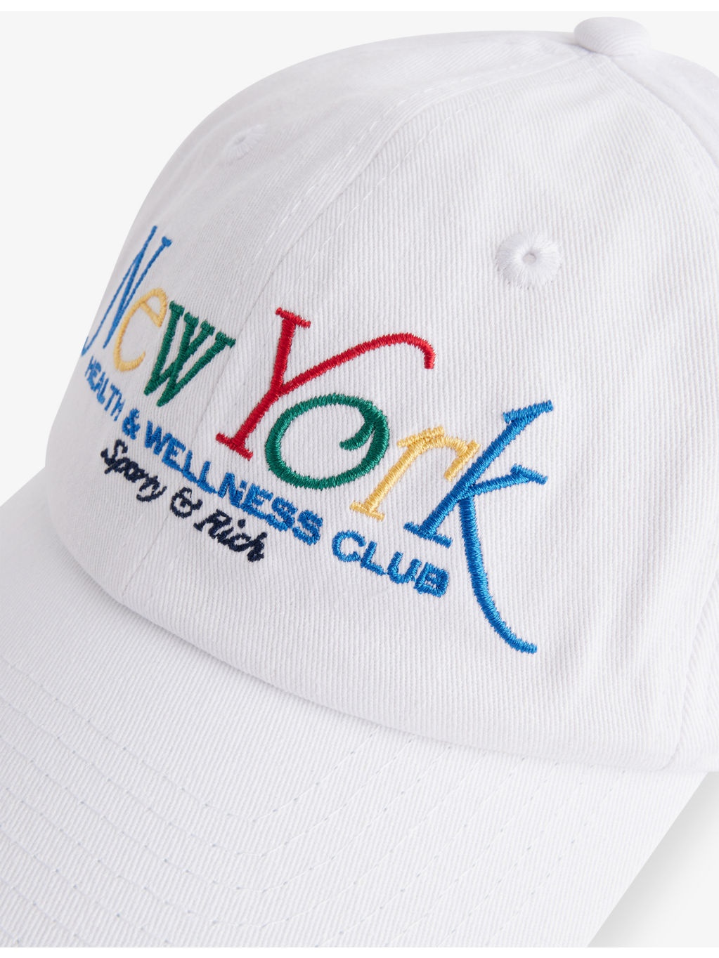 NY 94 Embroidered Cotton Baseball Cap - 2