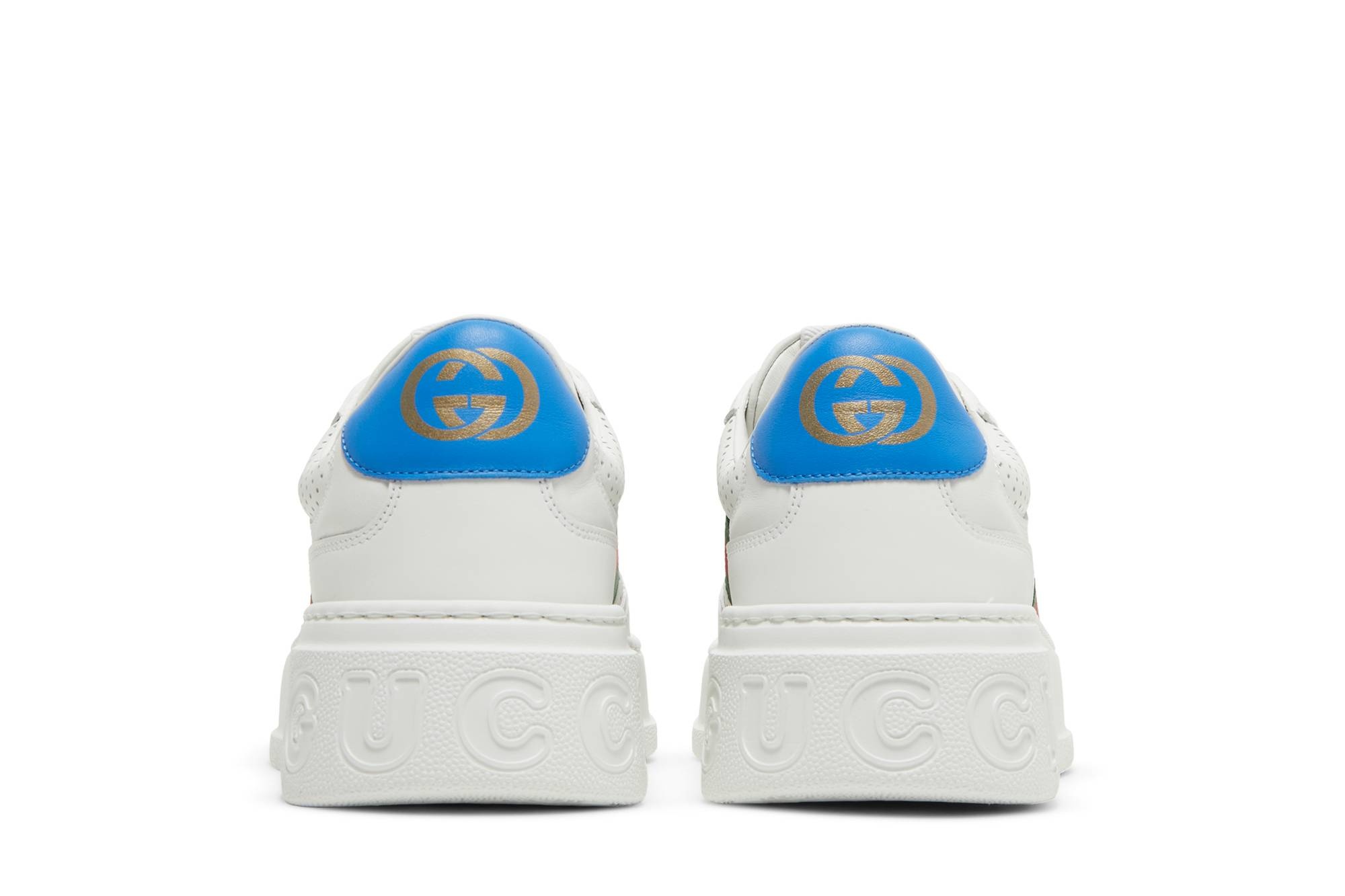 Gucci Chunky GG Web Sneaker 'White Blue' - 6