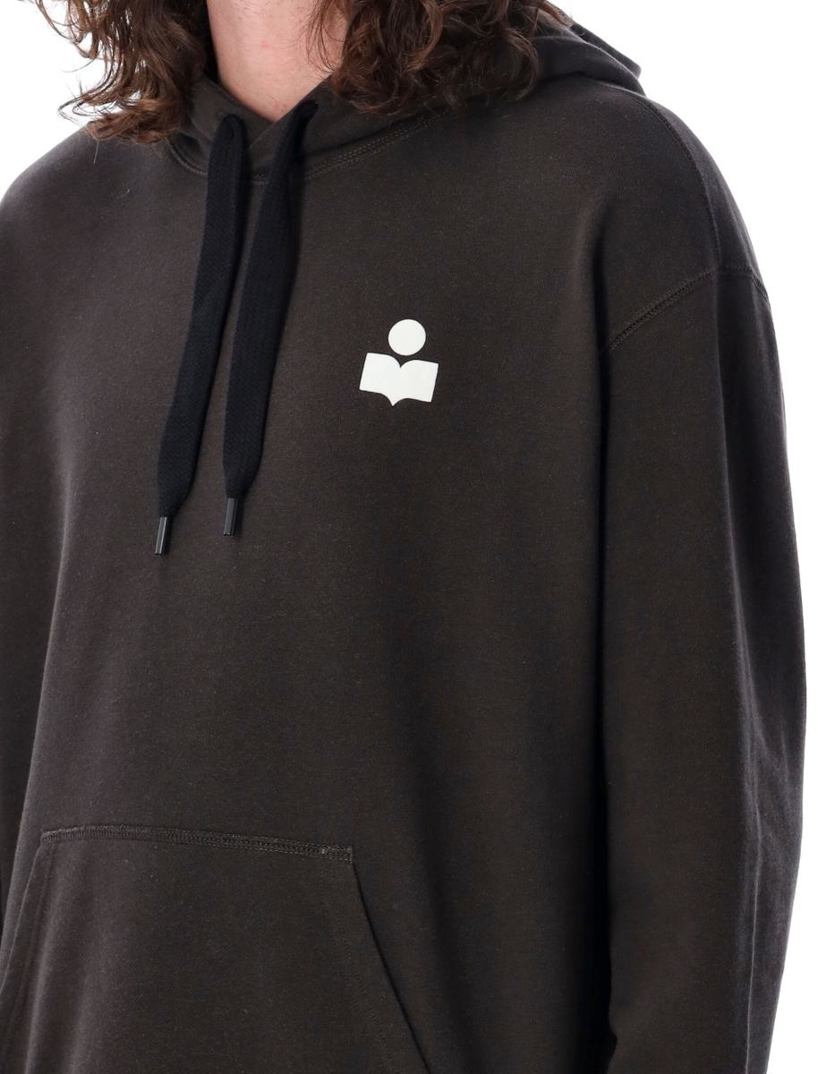 ISABEL MARANT MATTE LOGO HOODIE - 3