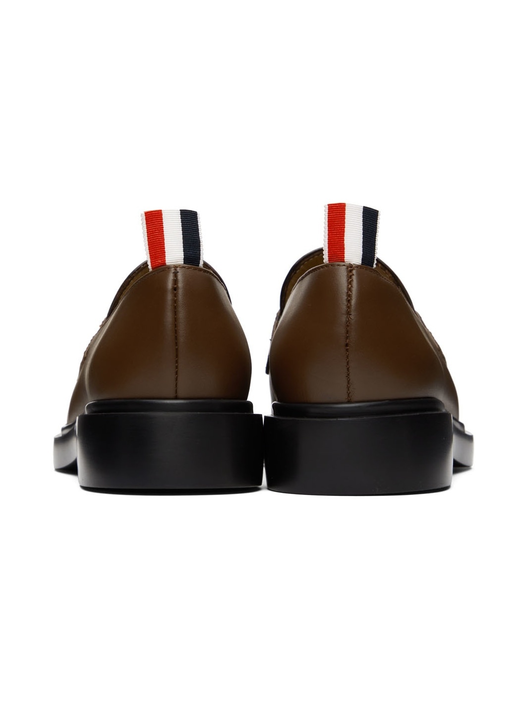 Brown Penny Loafers - 2