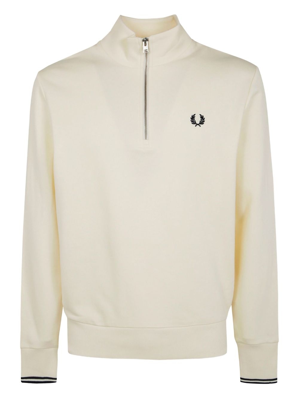 knitted logo jumper - 1