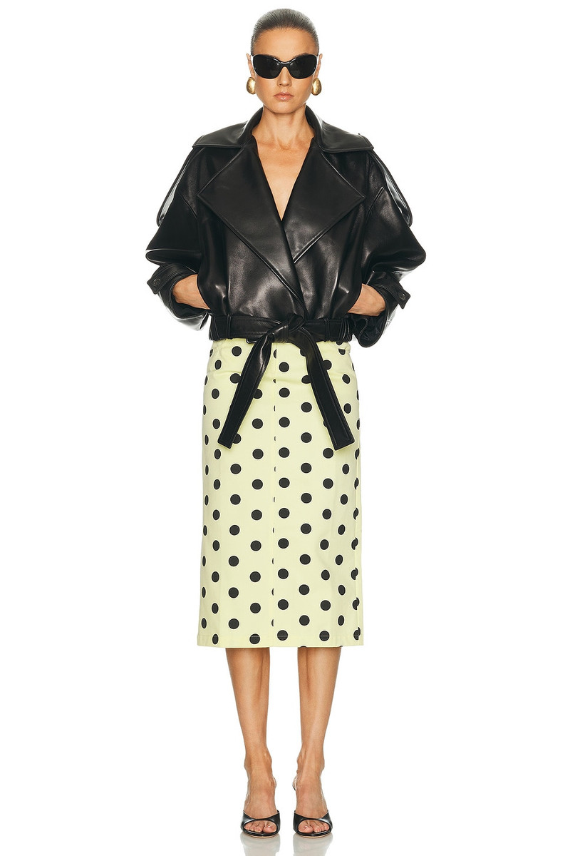 BRANDON MAXWELL Collins Trench Jacket outlook