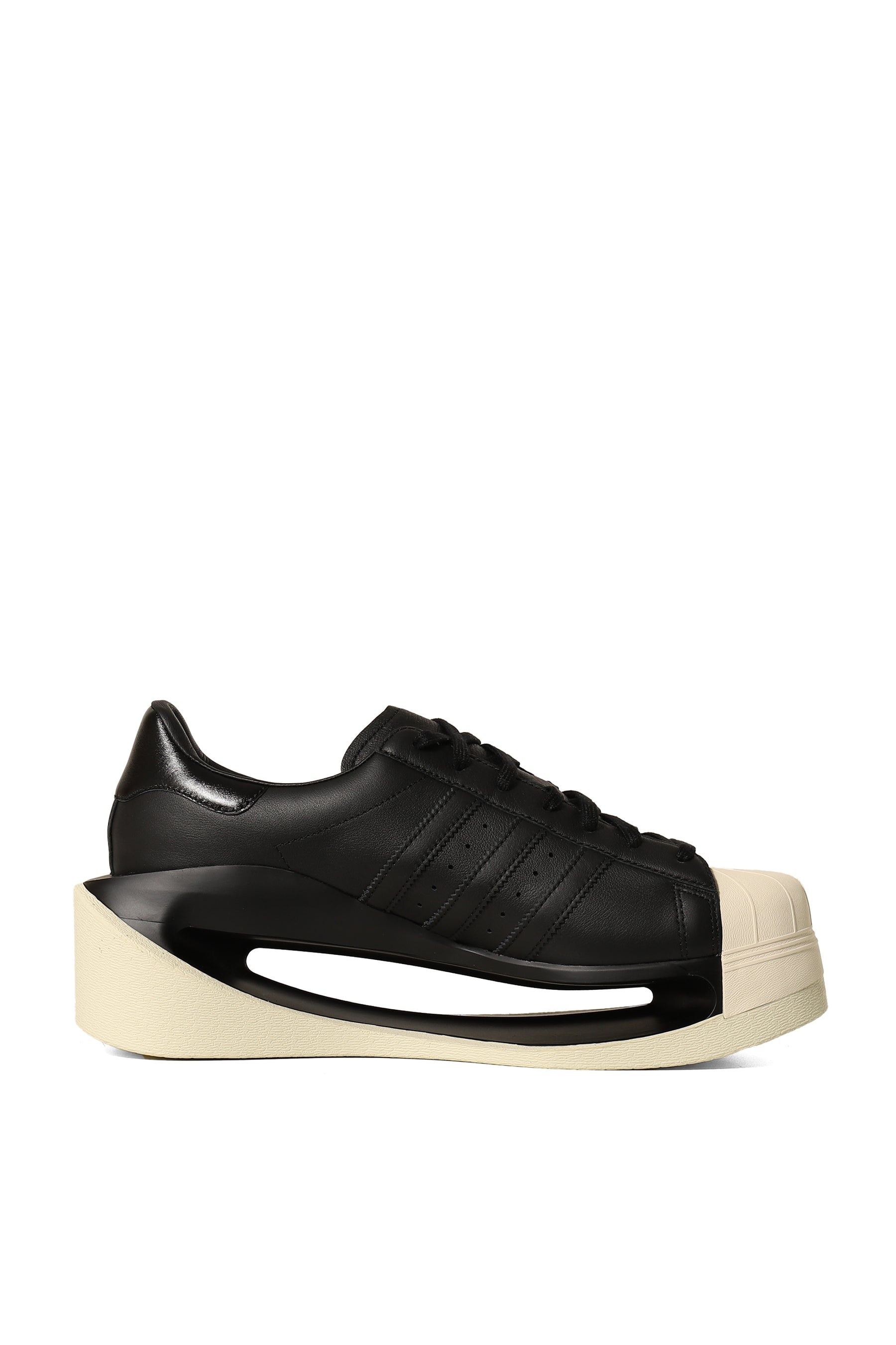 Y-3 GENDO SUPERSTAR / BLK BLK CREWHT - 3