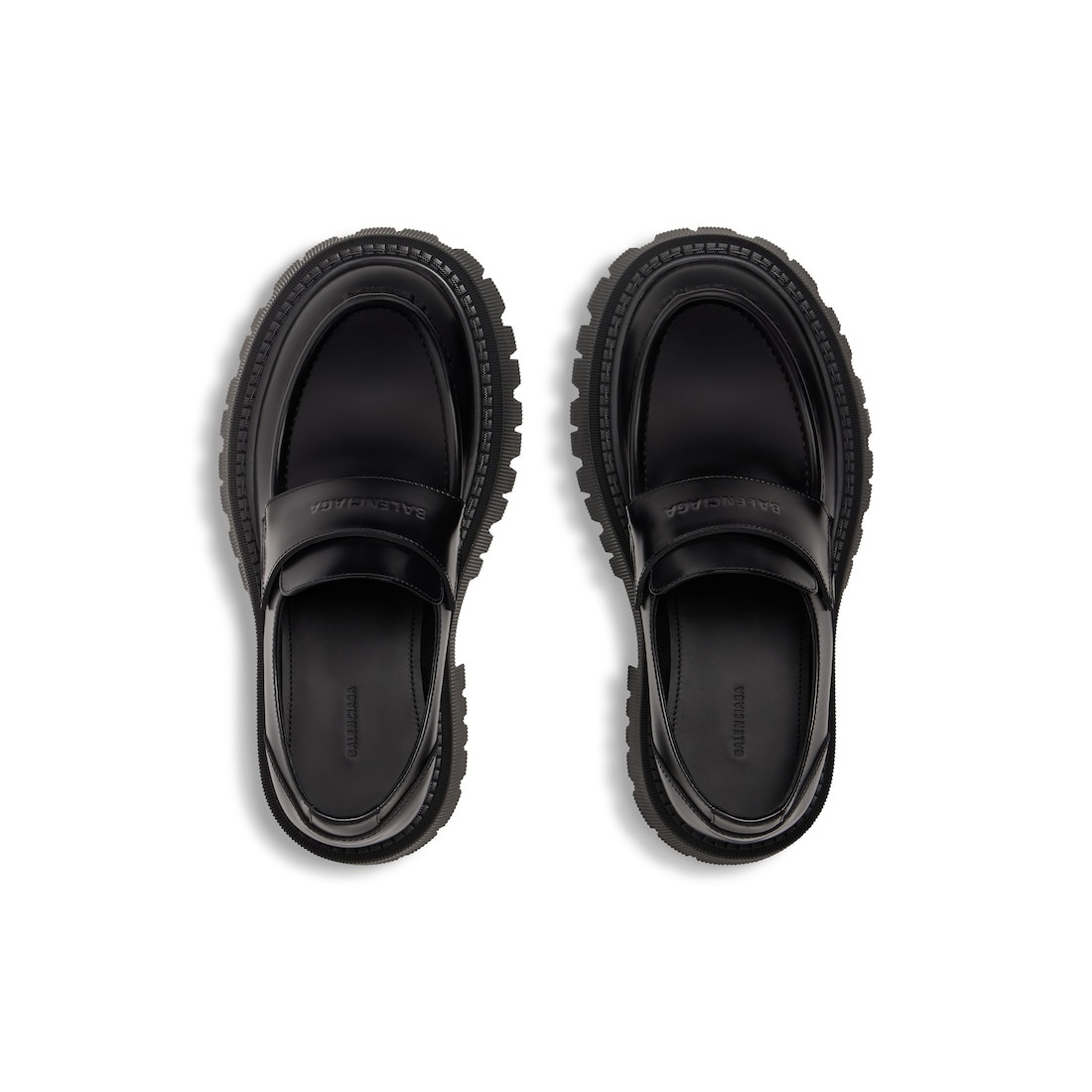 Women's Tractor Loafer  in Black - 6