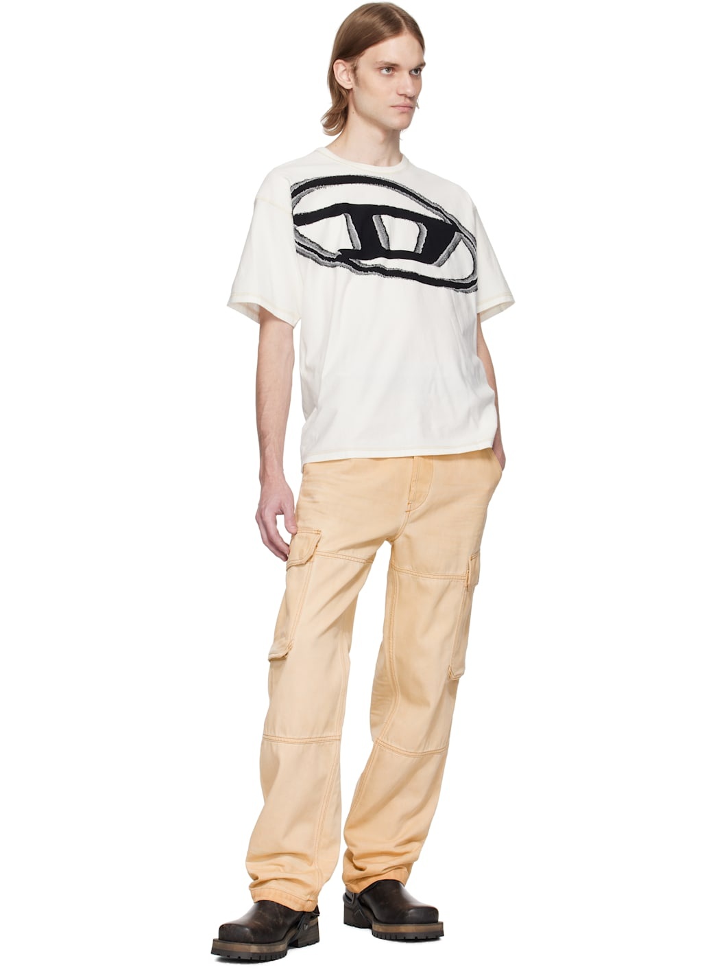 Tan D-Uty 007z9 Jeans - 4