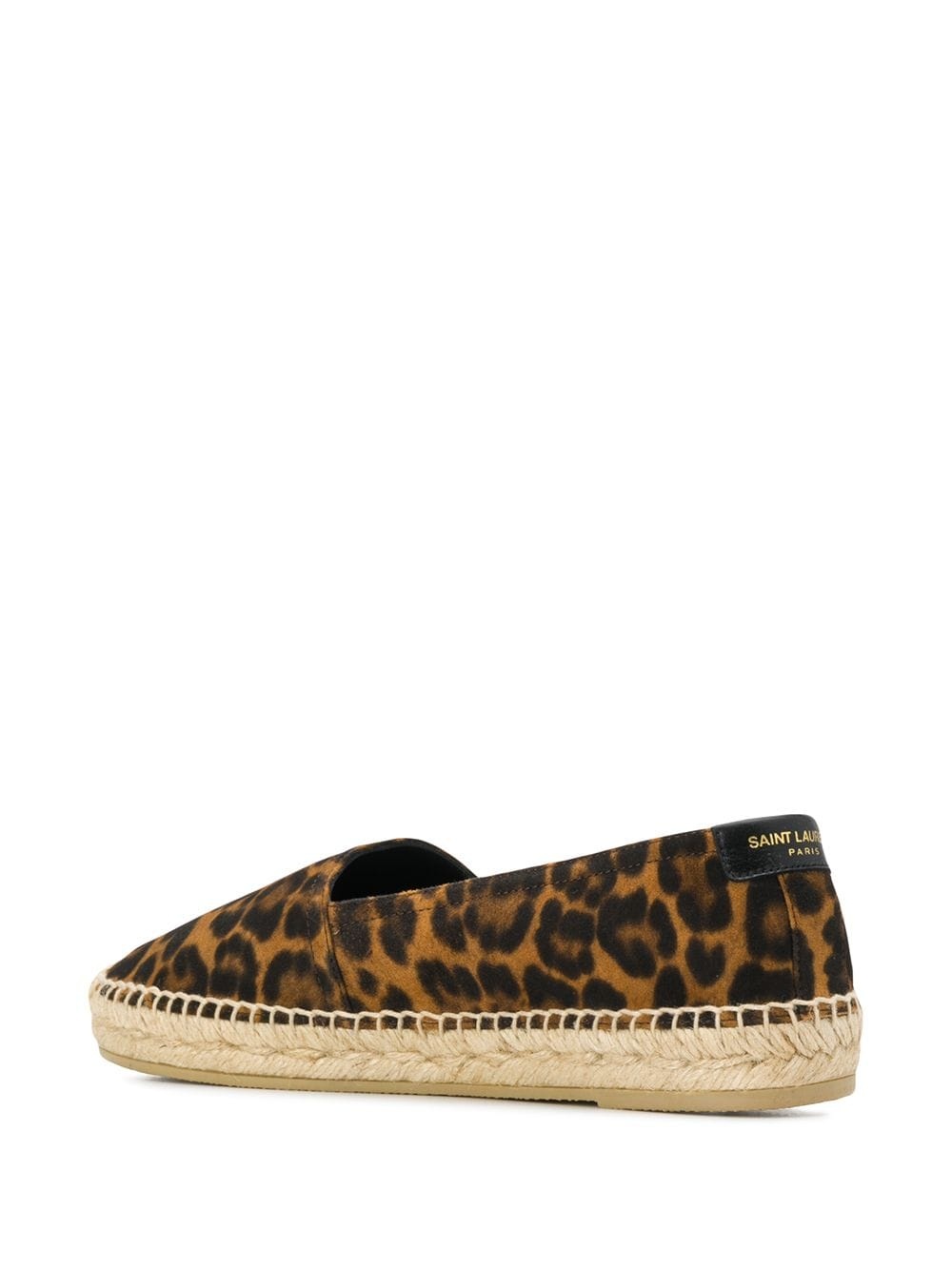 leopard print logo-embroidered espadrilles - 3