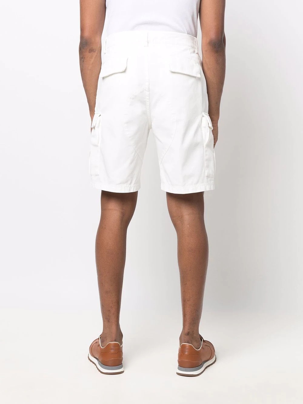 mid-rise cargo shorts - 4