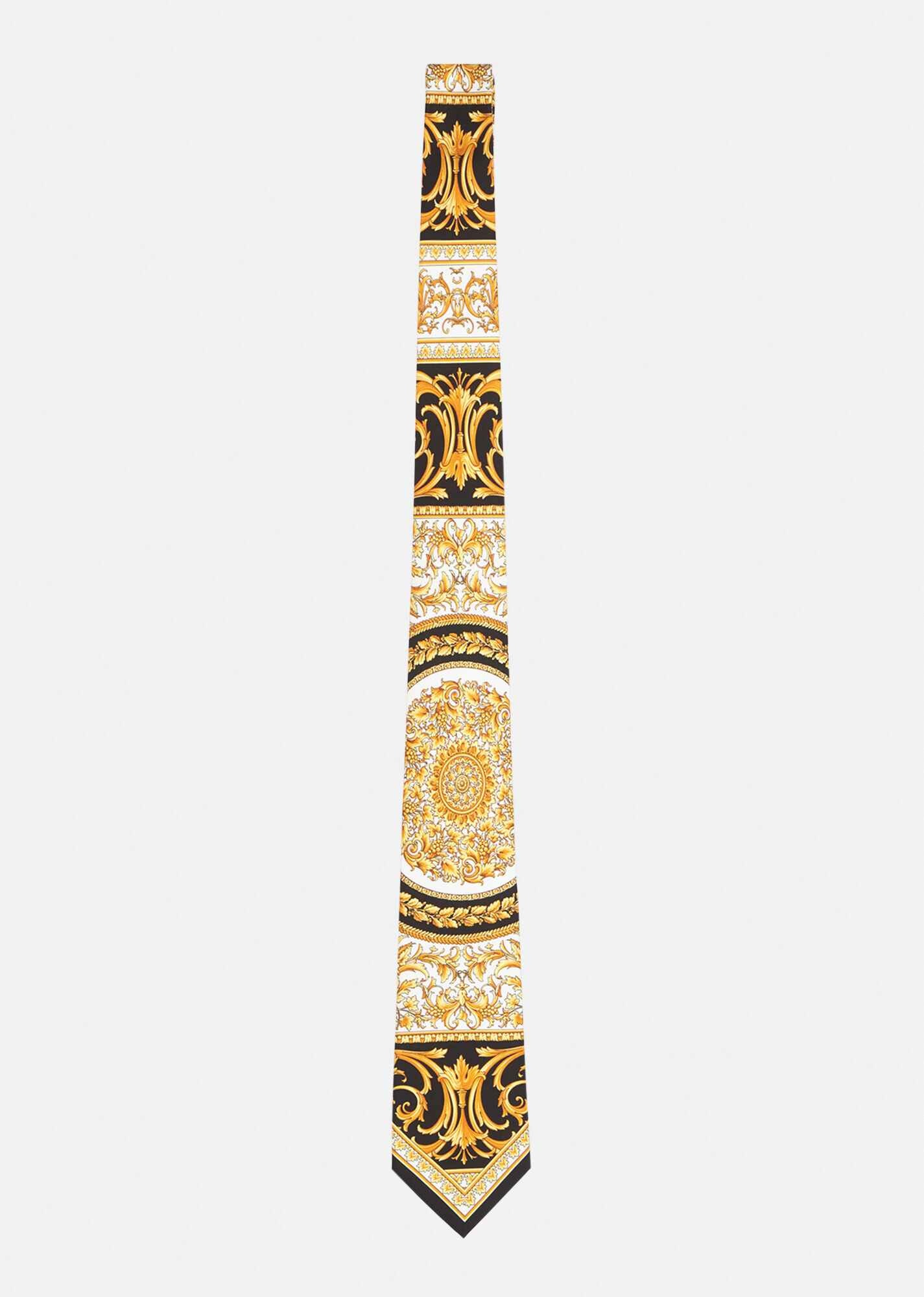 Le Pop Classique Print Silk Tie - 1