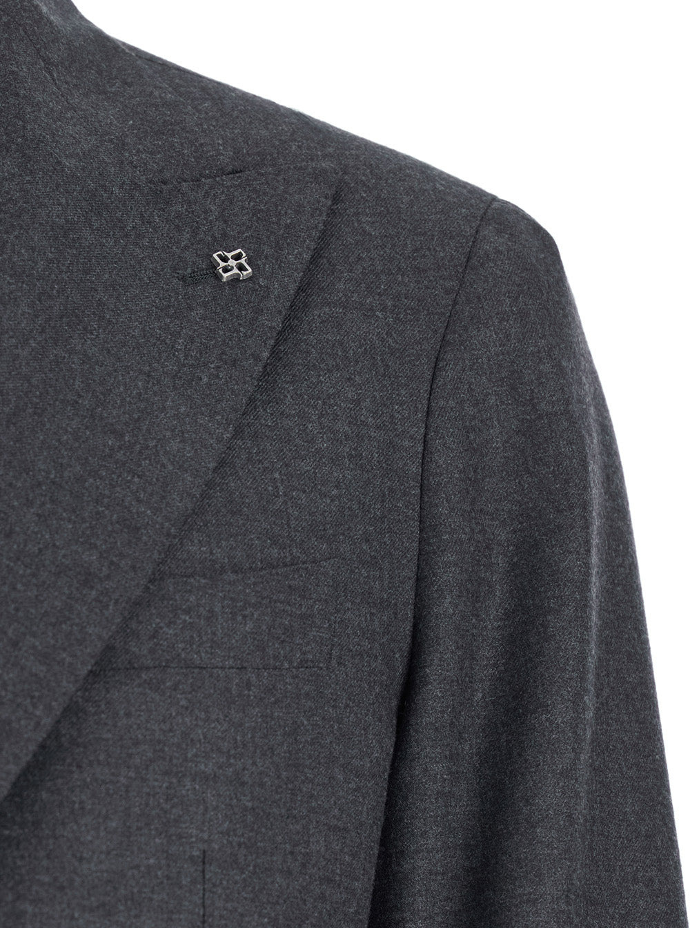 TAGLIATORE - Tagliatore Men Monopetto Vesuvio + Pant Con Pince - 3