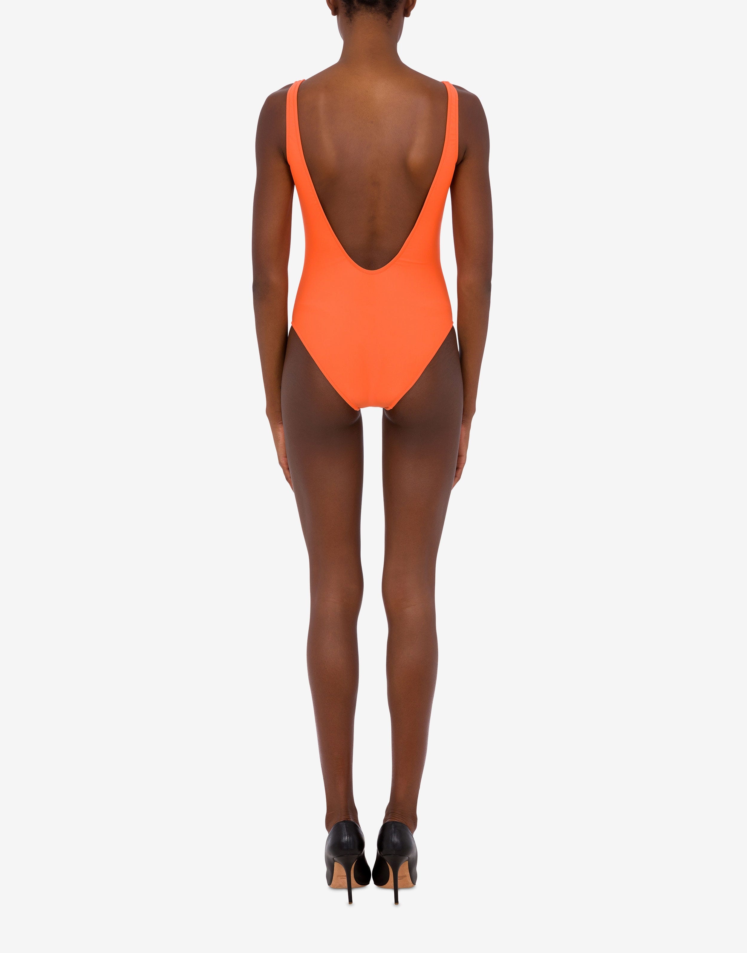 MAXI LOGO PRINT ONE-PIECE SWIMSUIT - 3