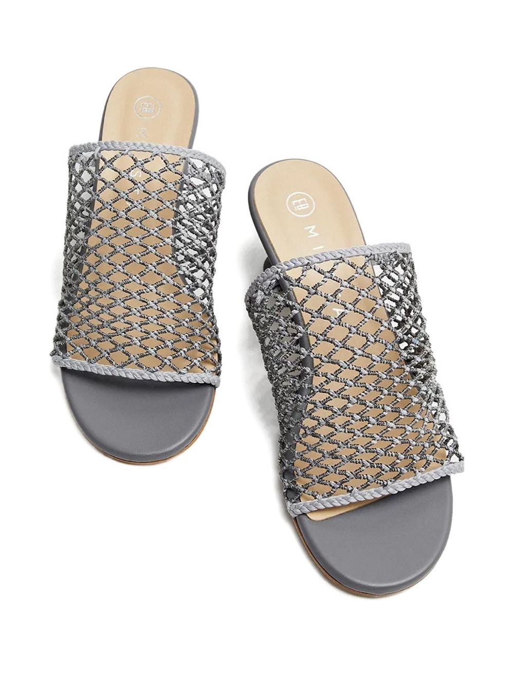60mm Marilia net-insert sandals - 4