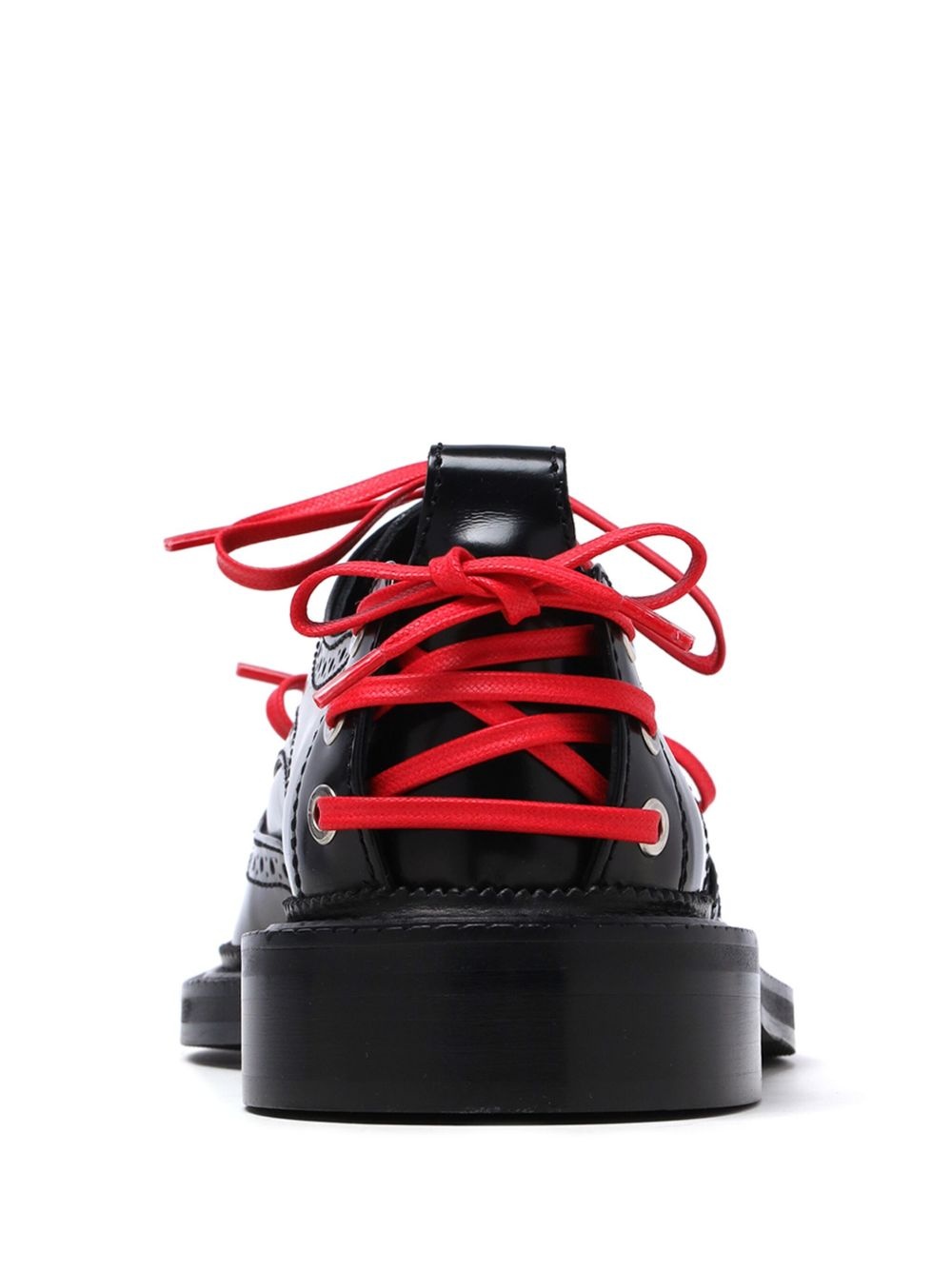 cut-out brogue shoes - 3