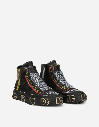 Dolce & Gabbana Covered canvas Portofino Light mid-top sneakers outlook