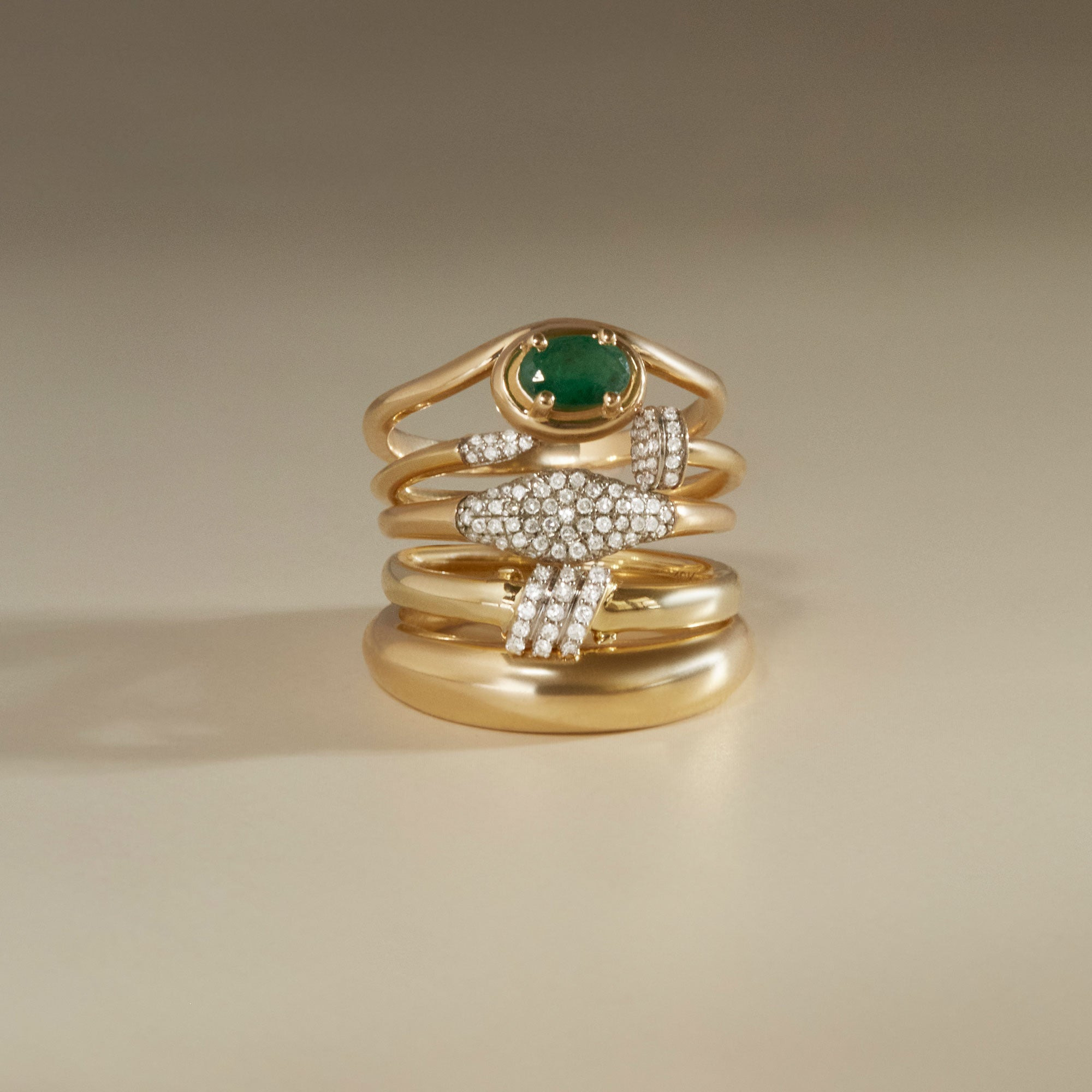 Fine Nailed It Pave Diamond Ring - 9