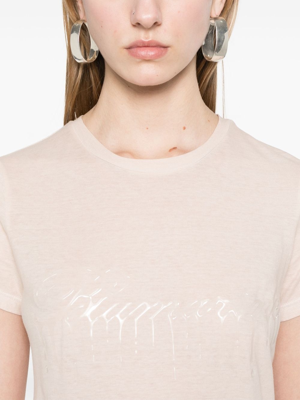 logo jersey T-shirt - 5