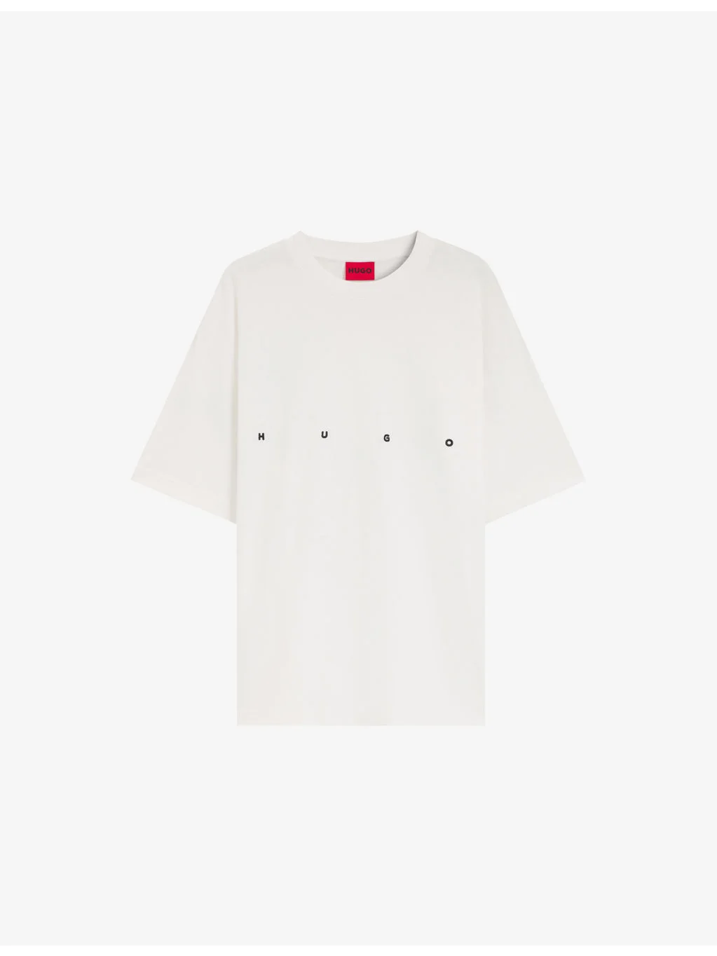 Brand-Print Oversized-Fit Cotton-Jersey T-Shirt - 1